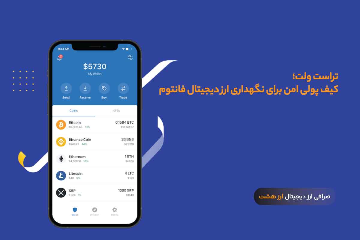 بهترین کیف پول‌های ارز دیجیتال فانتوم